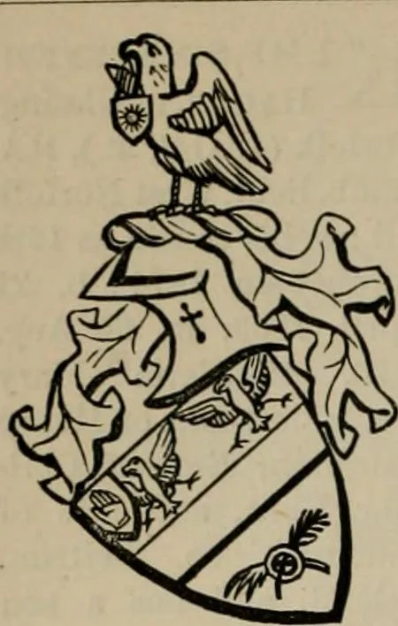 An illustration from The peerage, baronetage, and knightage of the British Empire : for 1882, 1883, leaf 391