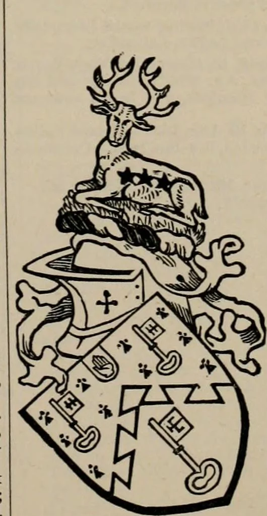 An illustration from The peerage, baronetage, and knightage of the British Empire : for 1882, 1883, leaf 392