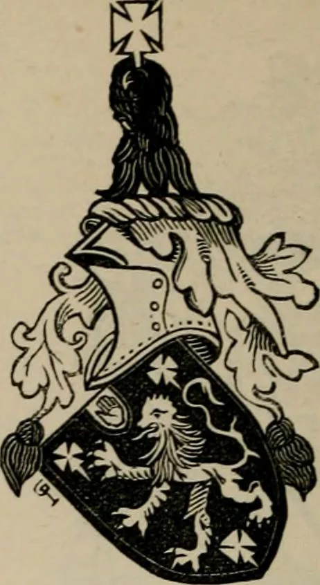 An illustration from The peerage, baronetage, and knightage of the British Empire : for 1882, 1883, leaf 393