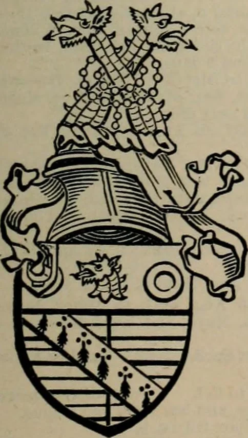 An illustration from The peerage, baronetage, and knightage of the British Empire : for 1882, 1883, leaf 400