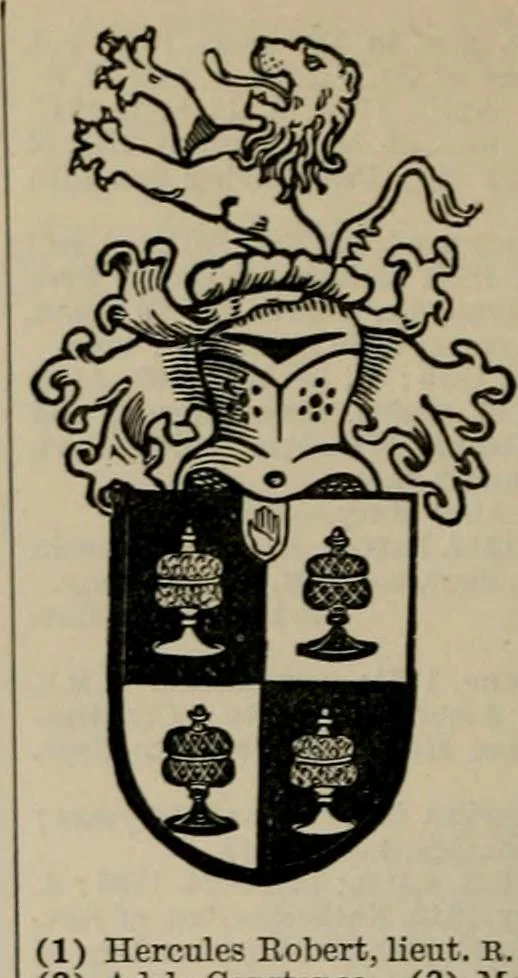 An illustration from The peerage, baronetage, and knightage of the British Empire : for 1882, 1883, leaf 407