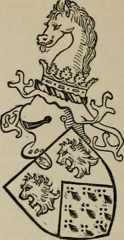 An illustration from The peerage, baronetage, and knightage of the British Empire : for 1882, 1883, leaf 41
