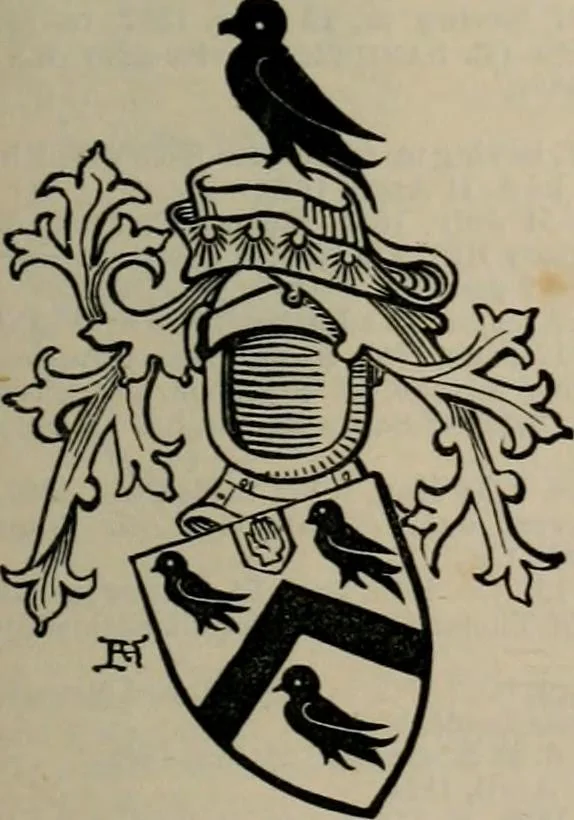 An illustration from The peerage, baronetage, and knightage of the British Empire : for 1882, 1883, leaf 412