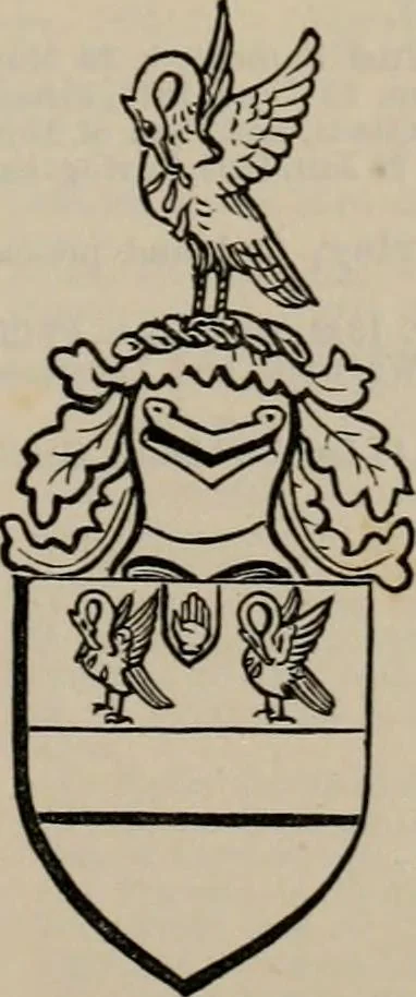 An illustration from The peerage, baronetage, and knightage of the British Empire : for 1882, 1883, leaf 412