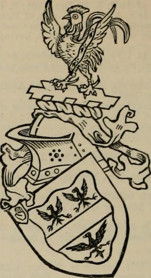 An illustration from The peerage, baronetage, and knightage of the British Empire : for 1882, 1883, leaf 413