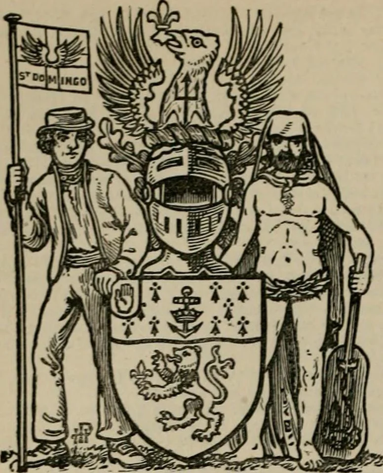 An illustration from The peerage, baronetage, and knightage of the British Empire : for 1882, 1883, leaf 429