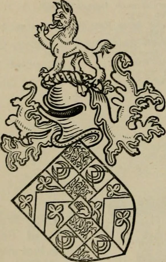 An illustration from The peerage, baronetage, and knightage of the British Empire : for 1882, 1883, leaf 433