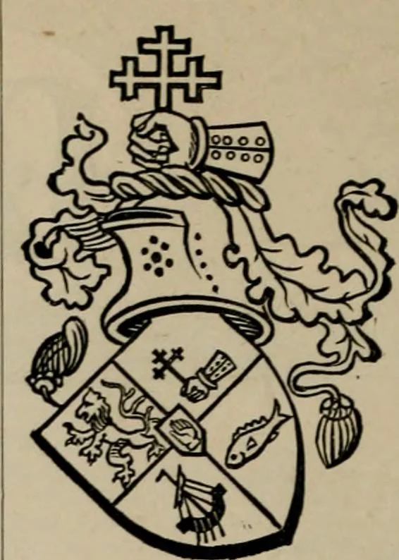 An illustration from The peerage, baronetage, and knightage of the British Empire : for 1882, 1883, leaf 435