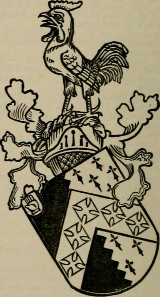 An illustration from The peerage, baronetage, and knightage of the British Empire : for 1882, 1883, leaf 441
