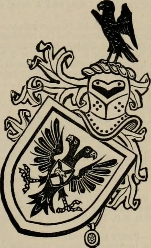 An illustration from The peerage, baronetage, and knightage of the British Empire : for 1882, 1883, leaf 456