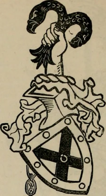 An illustration from The peerage, baronetage, and knightage of the British Empire : for 1882, 1883, leaf 457