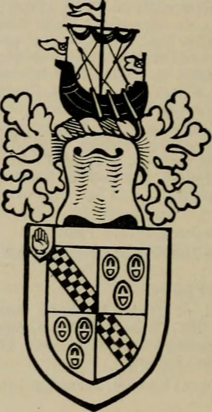 An illustration from The peerage, baronetage, and knightage of the British Empire : for 1882, 1883, leaf 459