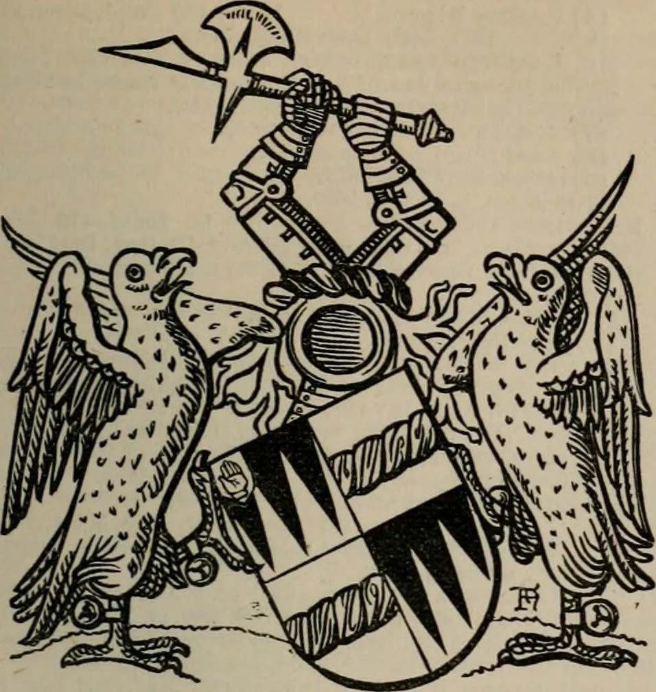 An illustration from The peerage, baronetage, and knightage of the British Empire : for 1882, 1883, leaf 46