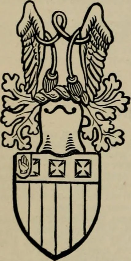 An illustration from The peerage, baronetage, and knightage of the British Empire : for 1882, 1883, leaf 463