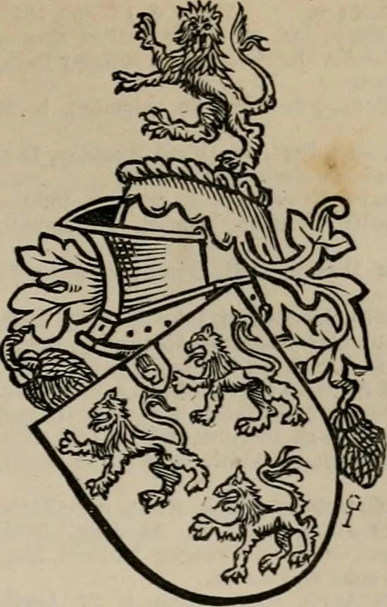 An illustration from The peerage, baronetage, and knightage of the British Empire : for 1882, 1883, leaf 466