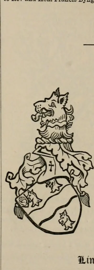 An illustration from The peerage, baronetage, and knightage of the British Empire : for 1882, 1883, leaf 468