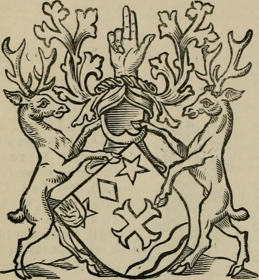 An illustration from The peerage, baronetage, and knightage of the British Empire : for 1882, 1883, leaf 469
