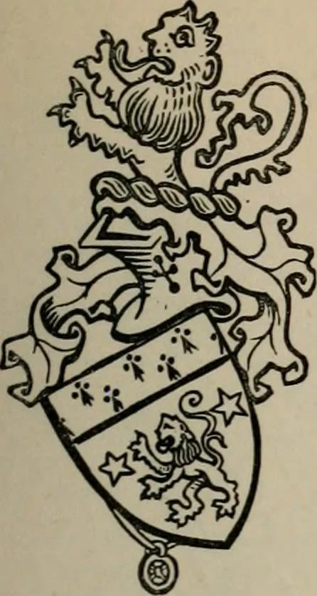 An illustration from The peerage, baronetage, and knightage of the British Empire : for 1882, 1883, leaf 476