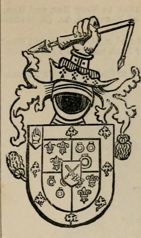 An illustration from The peerage, baronetage, and knightage of the British Empire : for 1882, 1883, leaf 478