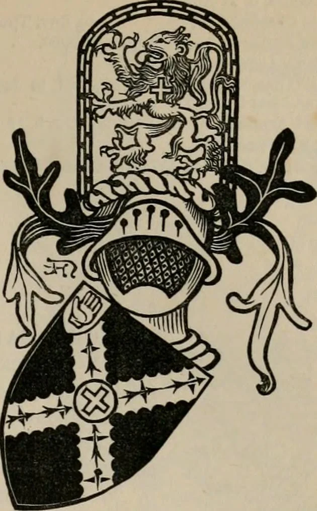 An illustration from The peerage, baronetage, and knightage of the British Empire : for 1882, 1883, leaf 480