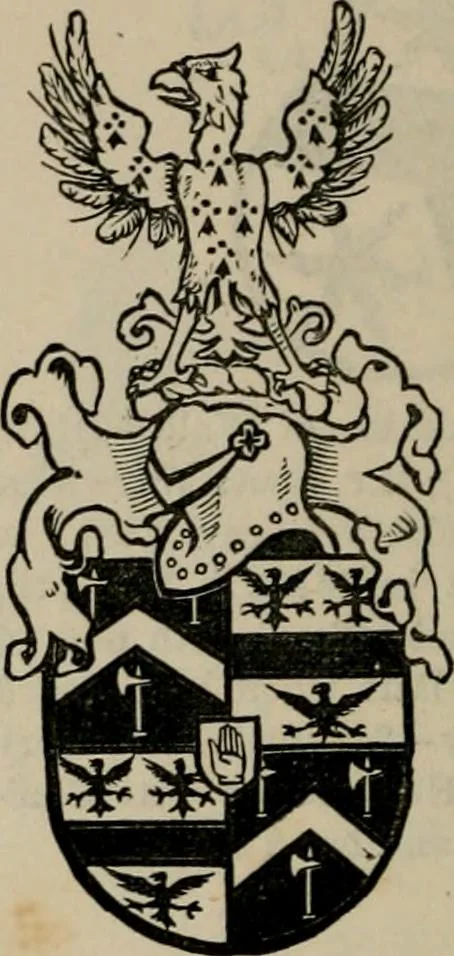 An illustration from The peerage, baronetage, and knightage of the British Empire : for 1882, 1883, leaf 481