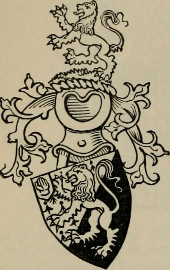 An illustration from The peerage, baronetage, and knightage of the British Empire : for 1882, 1883, leaf 483