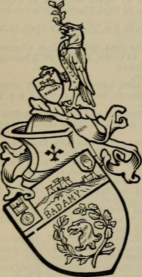 An illustration from The peerage, baronetage, and knightage of the British Empire : for 1882, 1883, leaf 487