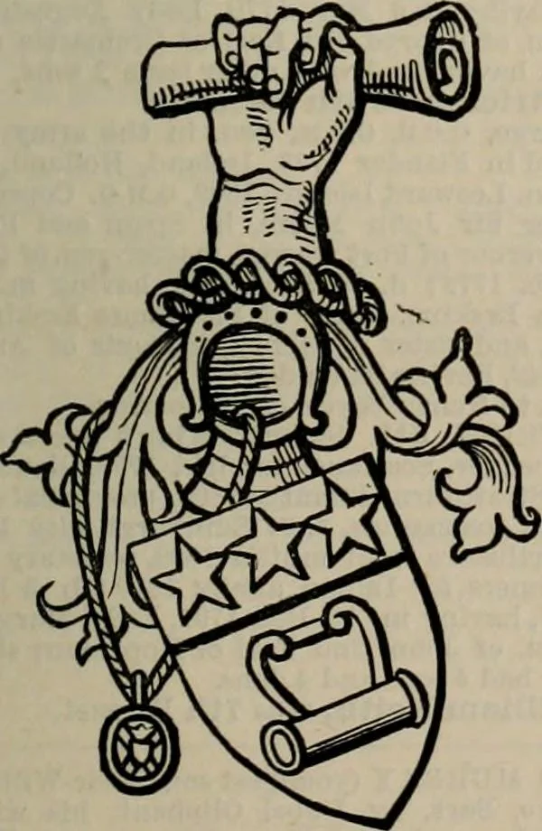 An illustration from The peerage, baronetage, and knightage of the British Empire : for 1882, 1883, leaf 488