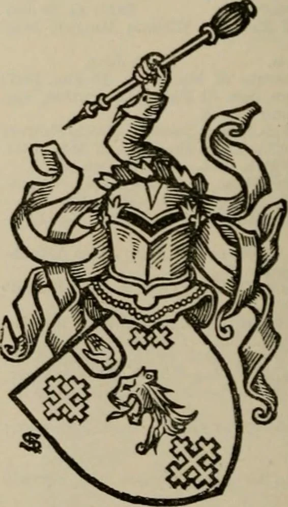 An illustration from The peerage, baronetage, and knightage of the British Empire : for 1882, 1883, leaf 49