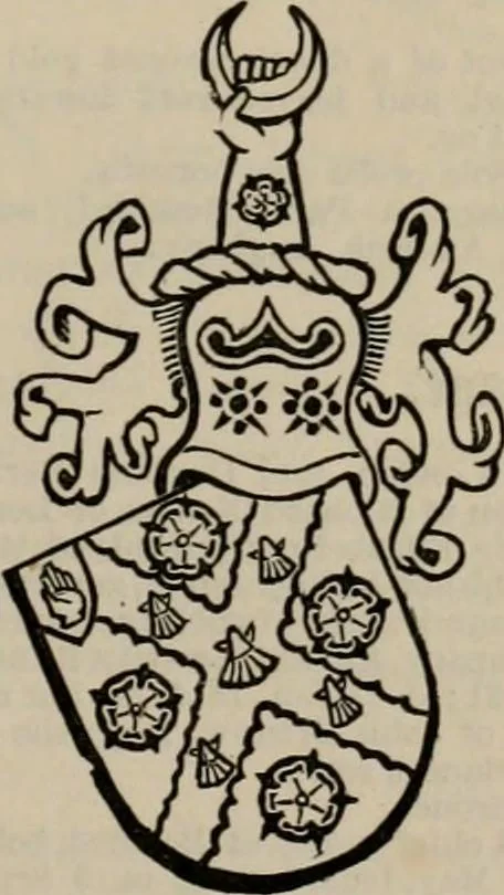 An illustration from The peerage, baronetage, and knightage of the British Empire : for 1882, 1883, leaf 492