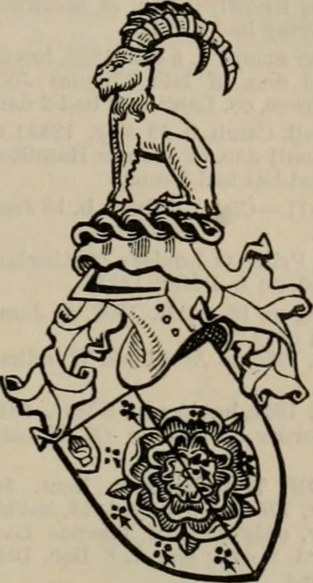 An illustration from The peerage, baronetage, and knightage of the British Empire : for 1882, 1883, leaf 496