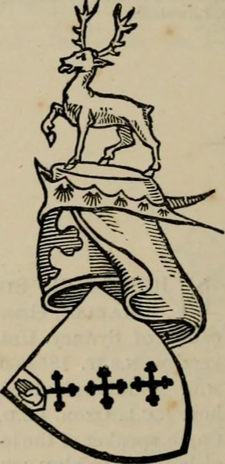 An illustration from The peerage, baronetage, and knightage of the British Empire : for 1882, 1883, leaf 497