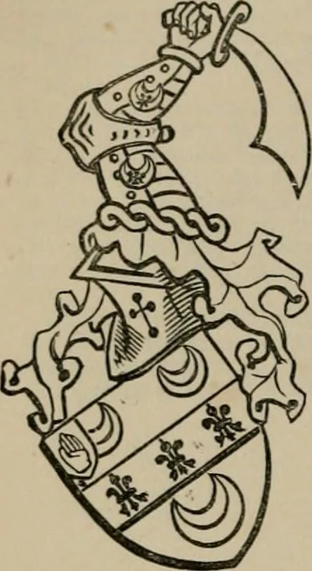 An illustration from The peerage, baronetage, and knightage of the British Empire : for 1882, 1883, leaf 501