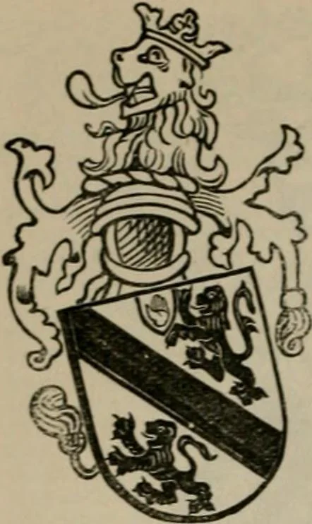 An illustration from The peerage, baronetage, and knightage of the British Empire : for 1882, 1883, leaf 509