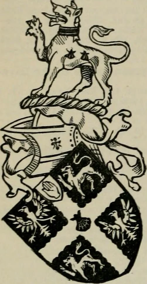 An illustration from The peerage, baronetage, and knightage of the British Empire : for 1882, 1883, leaf 515