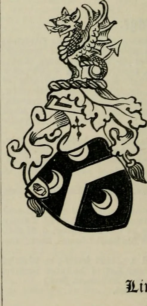 An illustration from The peerage, baronetage, and knightage of the British Empire : for 1882, 1883, leaf 515