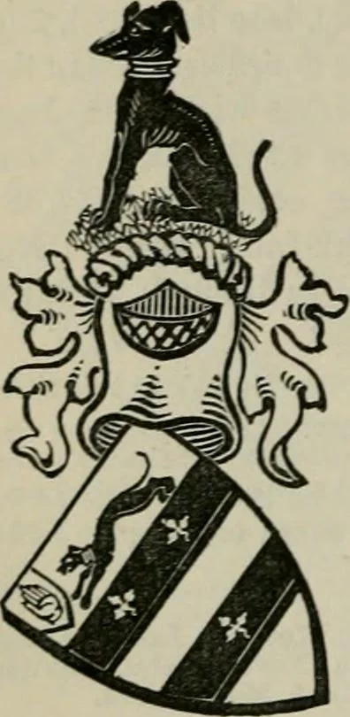 An illustration from The peerage, baronetage, and knightage of the British Empire : for 1882, 1883, leaf 517