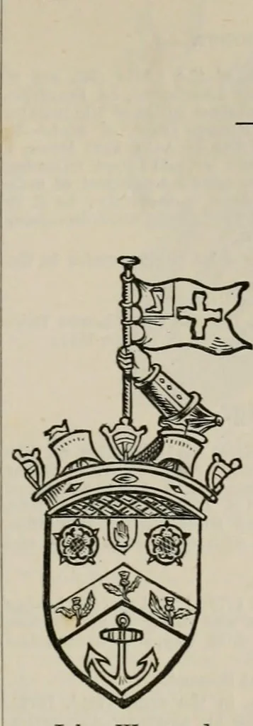 An illustration from The peerage, baronetage, and knightage of the British Empire : for 1882, 1883, leaf 520