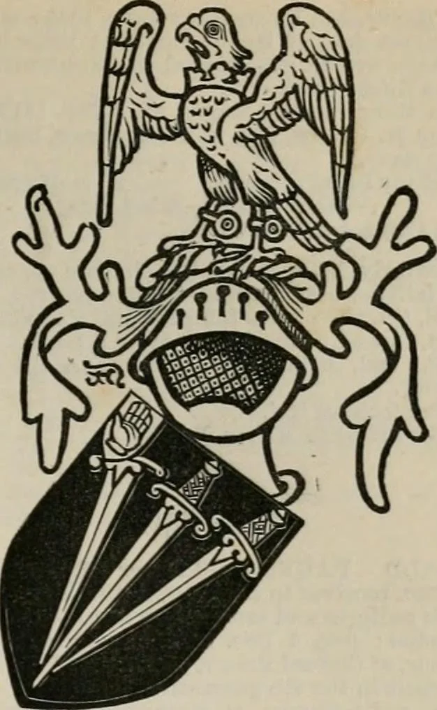 An illustration from The peerage, baronetage, and knightage of the British Empire : for 1882, 1883, leaf 522
