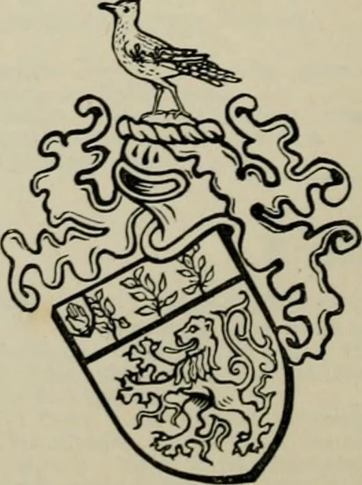 An illustration from The peerage, baronetage, and knightage of the British Empire : for 1882, 1883, leaf 523