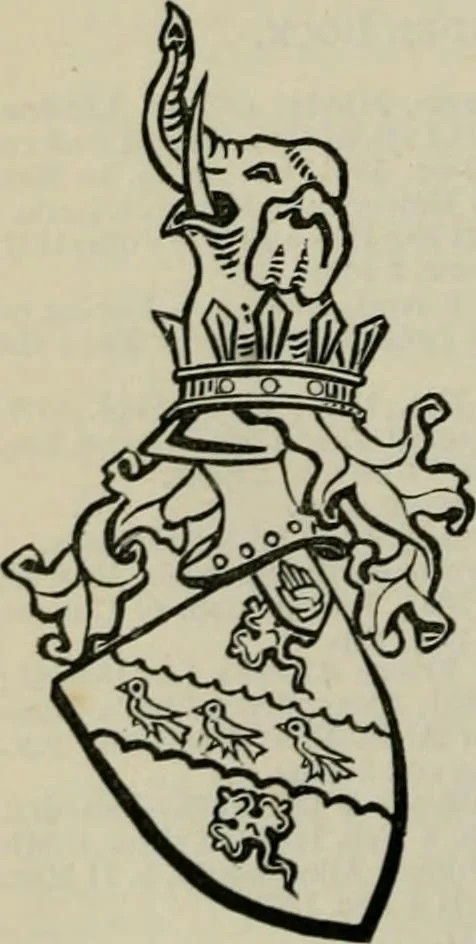 An illustration from The peerage, baronetage, and knightage of the British Empire : for 1882, 1883, leaf 529