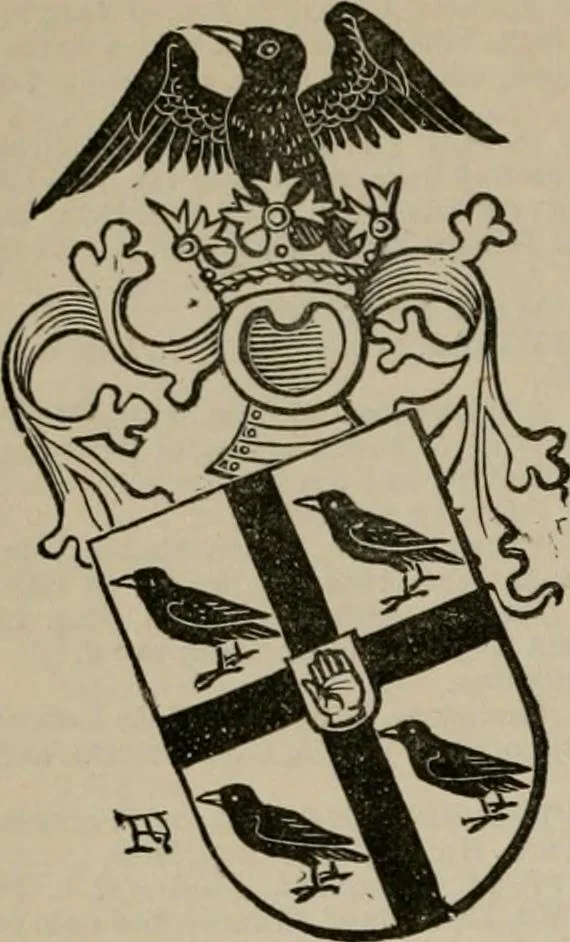An illustration from The peerage, baronetage, and knightage of the British Empire : for 1882, 1883, leaf 53