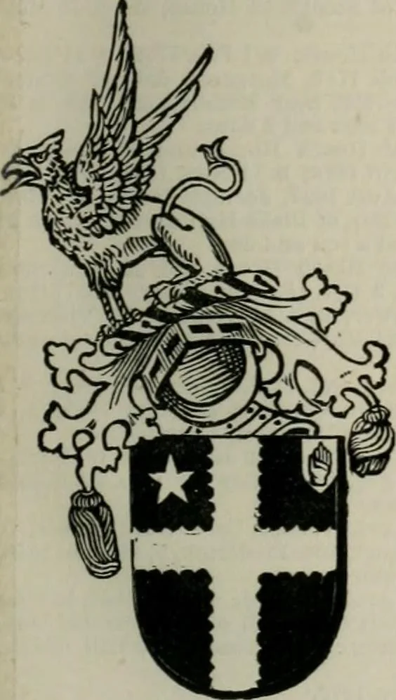 An illustration from The peerage, baronetage, and knightage of the British Empire : for 1882, 1883, leaf 532