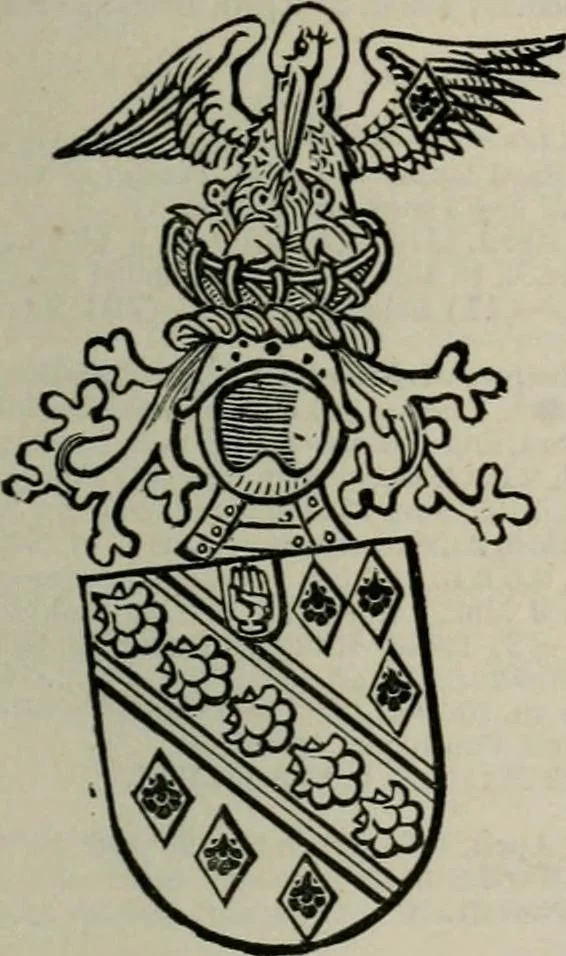 An illustration from The peerage, baronetage, and knightage of the British Empire : for 1882, 1883, leaf 542