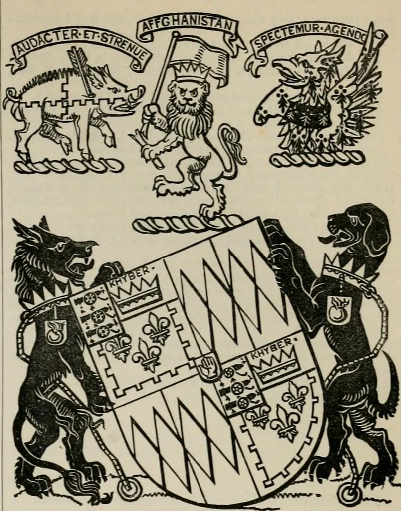 An illustration from The peerage, baronetage, and knightage of the British Empire : for 1882, 1883, leaf 544