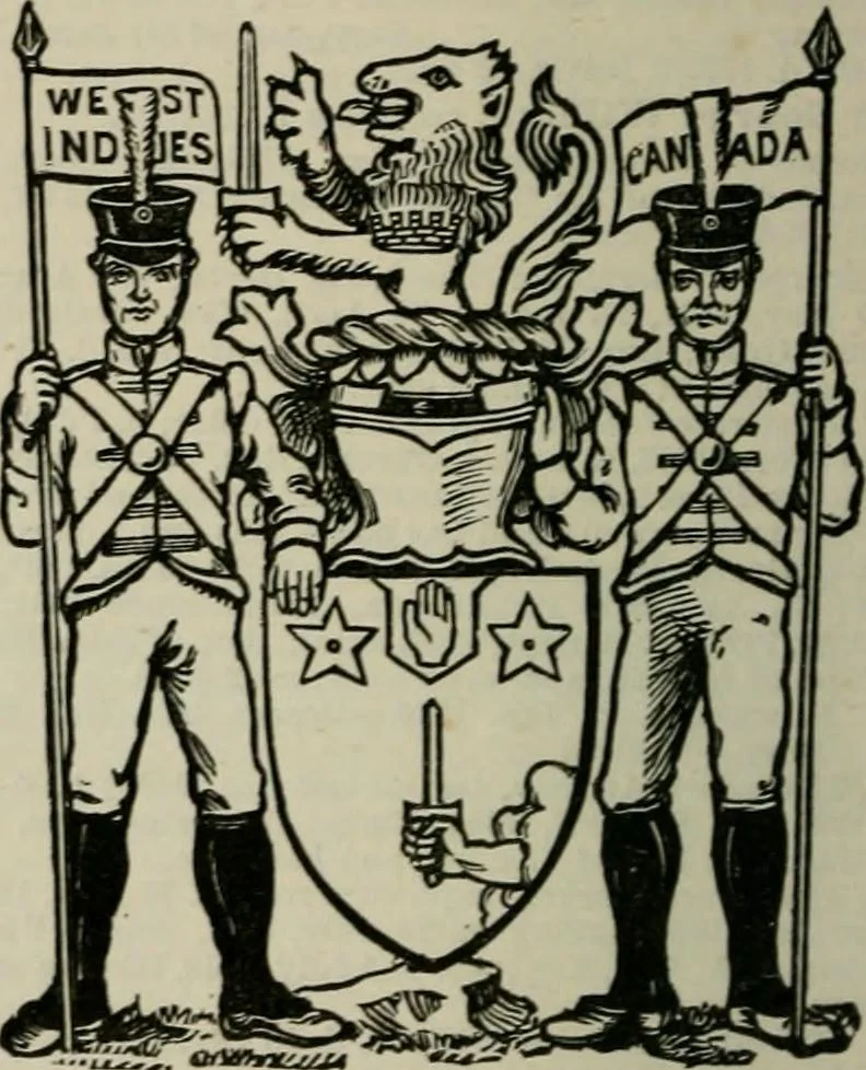 An illustration from The peerage, baronetage, and knightage of the British Empire : for 1882, 1883, leaf 549