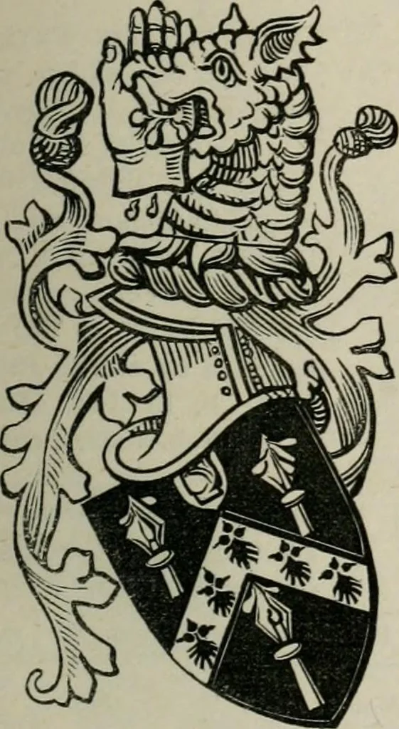An illustration from The peerage, baronetage, and knightage of the British Empire : for 1882, 1883, leaf 552