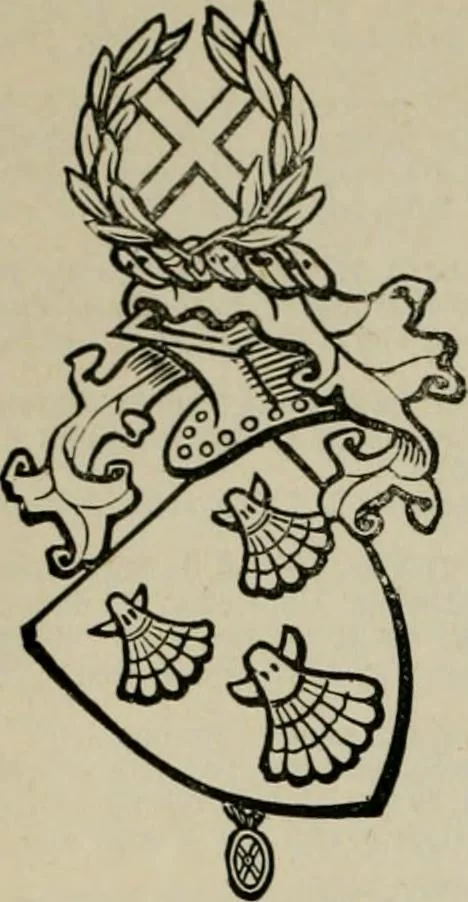 An illustration from The peerage, baronetage, and knightage of the British Empire : for 1882, 1883, leaf 553