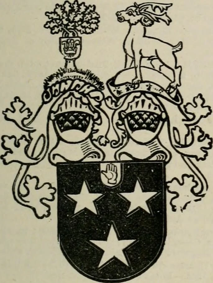 An illustration from The peerage, baronetage, and knightage of the British Empire : for 1882, 1883, leaf 554