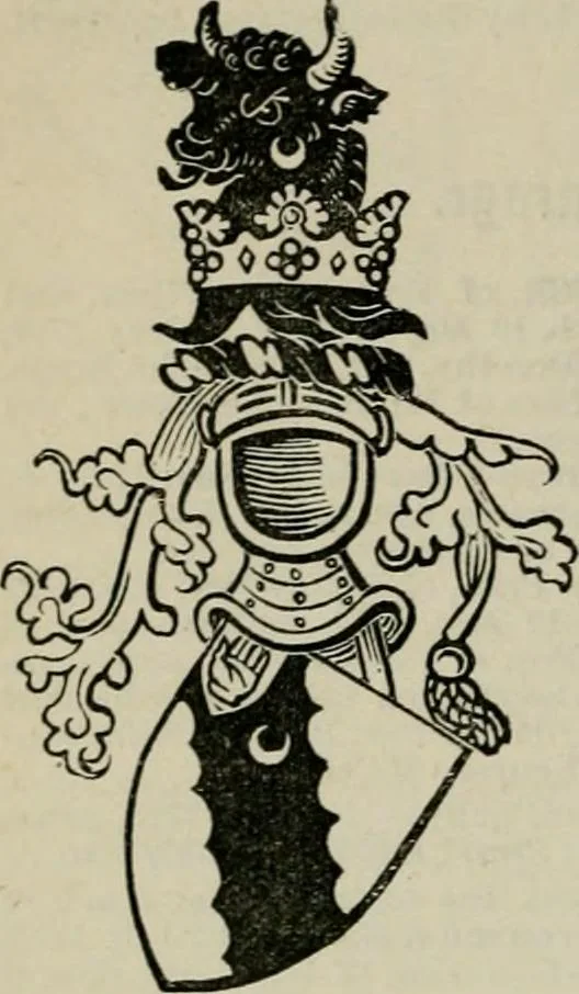 An illustration from The peerage, baronetage, and knightage of the British Empire : for 1882, 1883, leaf 555